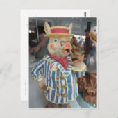 喫煙豚 ポストカード (正面/裏面)