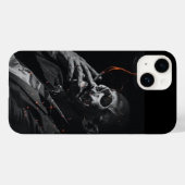 喫煙骨格たばこ Case-Mate iPhoneケース (裏面 (横))