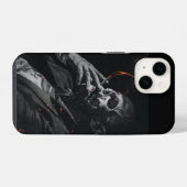 喫煙骨格たばこ iPhoneケース (裏面横)