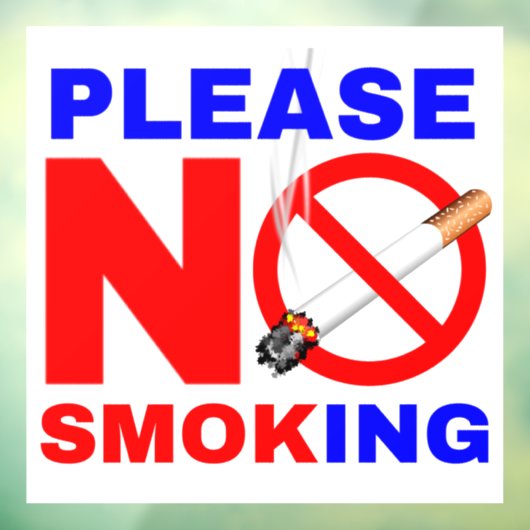 喫煙 ウィンドウサイン (シート3)