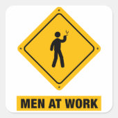 喫煙 スクエアシール (正面)