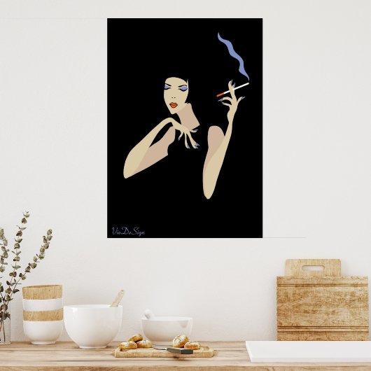 喫煙 ポスター (キッチン)