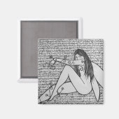 喫煙 マグネット (正面/裏面)