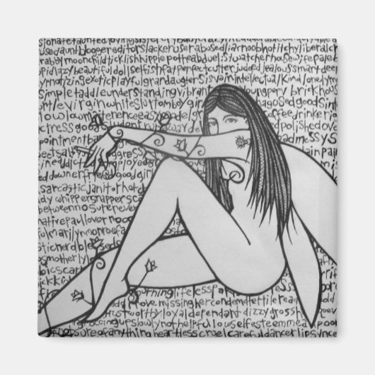 喫煙 マグネット (正面)