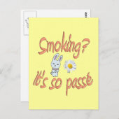 喫煙 – 合格だ ポストカード (正面/裏面)