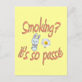 喫煙 – 合格だ ポストカード (正面)