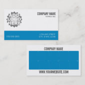 喫茶店のロイヤリティのパンチカードの名刺 ロイヤリティカード (正面/裏面)