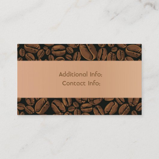 喫茶店のロイヤリティカード5 ロイヤリティカード (裏面)