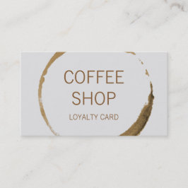 喫茶店のロイヤリティ ロイヤリティカード