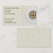 喫茶店の名刺 名刺 (正面/裏面)