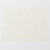 喫茶店の窓のデカール、モダン窓がしがみつく ウィンドウサイン (シート)