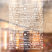 喫茶店の窓デカールモダン, ウィンドウサイン (シート2)