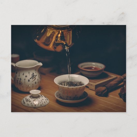 喫茶店の茶葉書 ポストカード (正面)