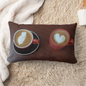 喫茶店の装飾用クッション ランバークッション (ブランケット)