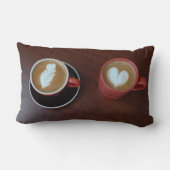 喫茶店の装飾用クッション ランバークッション (裏面)