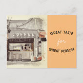 喫茶店はがき シーズンポストカード (正面)