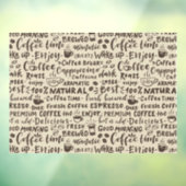 喫茶店デカールモダン,  ウィンドウサイン (シート3)