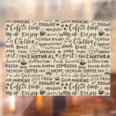 喫茶店デカールモダン,  ウィンドウサイン (シート2)