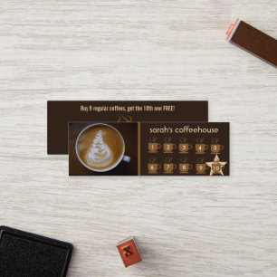 喫茶店ロイヤリティカード ロイヤリティカード