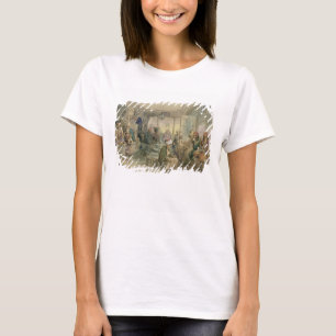 喫茶店、コンスタンチノープル1854年(ペン及びインク及び Tシャツ