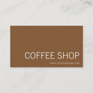喫茶店-コーヒーのしみ 名刺
