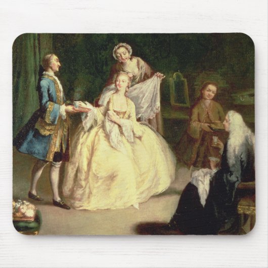 喫茶店 マウスパッド (正面)