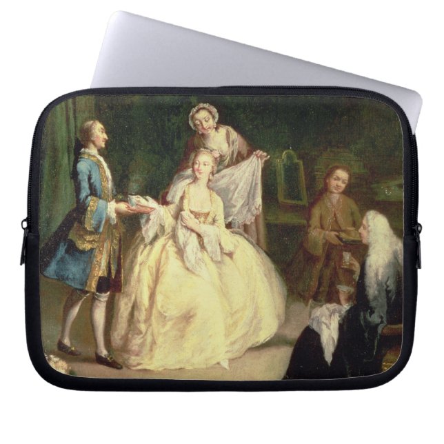 喫茶店 ラップトップスリーブ (正面)