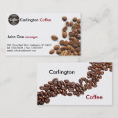 喫茶店 ロイヤリティカード (正面/裏面)