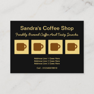 喫茶店 ロイヤリティカード