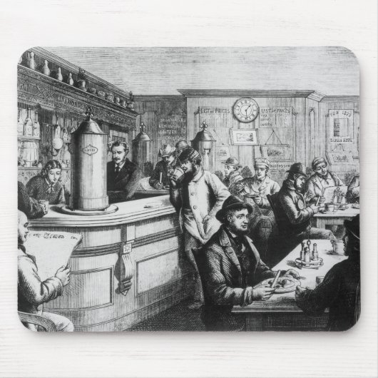 喫茶店、Clerkenwell マウスパッド (正面)