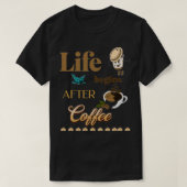 喫茶店 Tシャツ (デザイン正面)