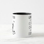 喫茶猫や本の方が暮らしに良い マグカップ (中央)