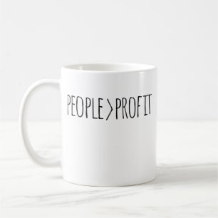 営利を図る人々 コーヒーマグカップ