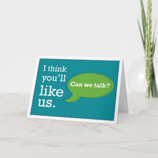 営業とビジネスの挨拶カード：お気に入り カード