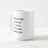 営業のコーヒー・マグ コーヒーマグカップ (正面左)