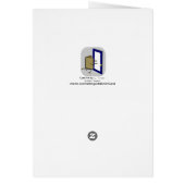 営業の顧客保持グリーティングカード (裏面)