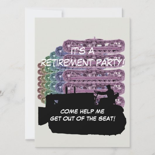 営業エンジニアBulldozerオペレータ退職 カード (正面)