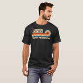 営業プロフェッショナルおもしろい職種B Tシャツ (正面フル)