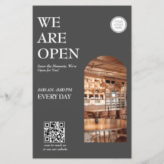 営業モダン写真価格フライヤー チラシ