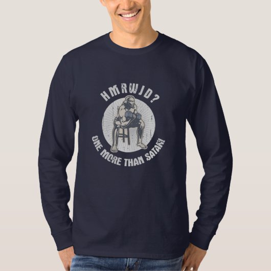 営業担当の数 Tシャツ (正面)