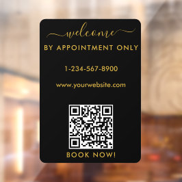 営業時間は予約のみで承ります ようこそ  ウィンドウサイン