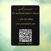 営業時間は予約のみで承ります ようこそ  ウィンドウサイン (シート3)