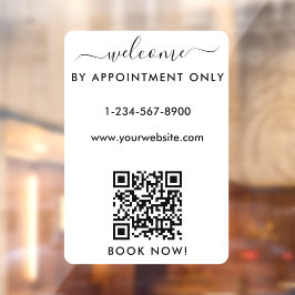 営業時間は予約のみで承ります ようこそ  ウィンドウサイン