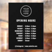 営業時間営業ロゴ営業時間黒 ウィンドウサイン (シート2)