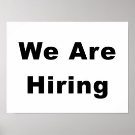 営業窓広告を募集している ポスター