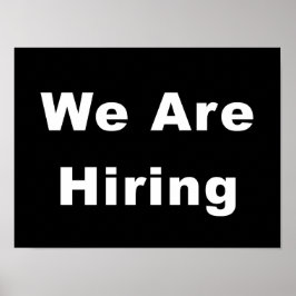 営業窓広告を募集している ポスター