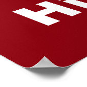 営業窓広告を募集している ポスター (角)