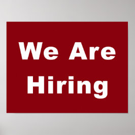 営業窓広告を募集している ポスター