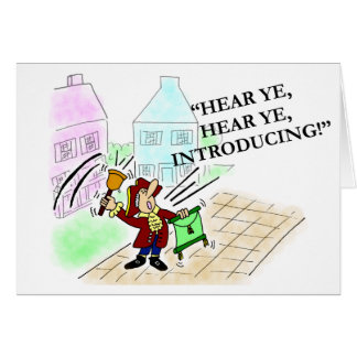 営業紹介グリーティングカード