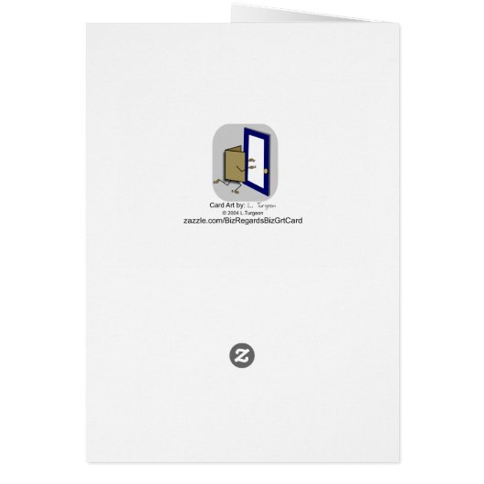 営業試掘グリーティングカードクリティカル (裏面)